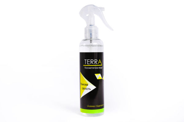 TERRA kosmetinis vanduo „Ryto gaiva“ su citrinžolių aromatu 250 ml