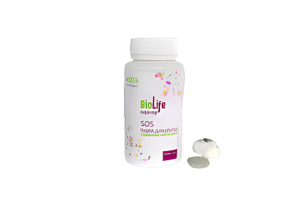 SOS Pudra BioLife depiliacijai su natūraliais antiseptikais 100 g