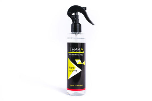 TERRA kosmetinis vanduo „Jausmų magija“ su rožių aromatu, 250 ml