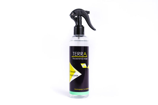 TERRA kosmetinis vanduo „Mėtinis bučinys“ su mėtų aromatu, 250 ml