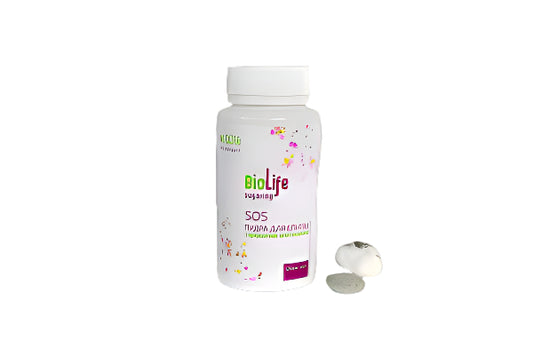 SOS Pudra BioLife depiliacijai su natūraliais antiseptikais 100 g